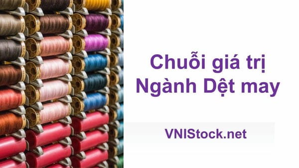 Nhiều sợi chỉ đa dạng màu sắc trong chuỗi giá trị ngành Dệt may