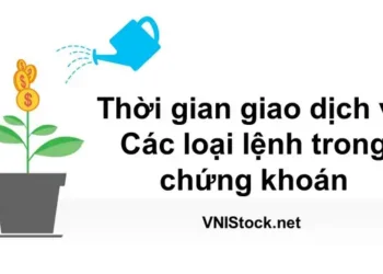Thời gian giao dịch và Các loại lệnh trong Chứng khoán