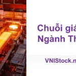 Sản phẩm thép nóng chảy ra khỏi nhà máy trong Chuỗi giá trị Ngành Thép