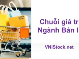 Giỏ hàng được mua sắm trong chuỗi giá trị ngành bán lẻ và tiêu dùng tại VNIStock.net